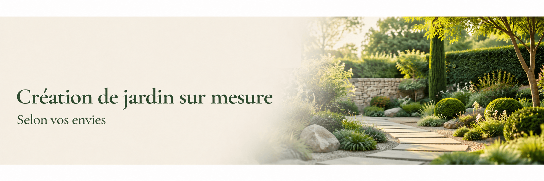 Création de jardin sur mesure — Garden Care Essonne